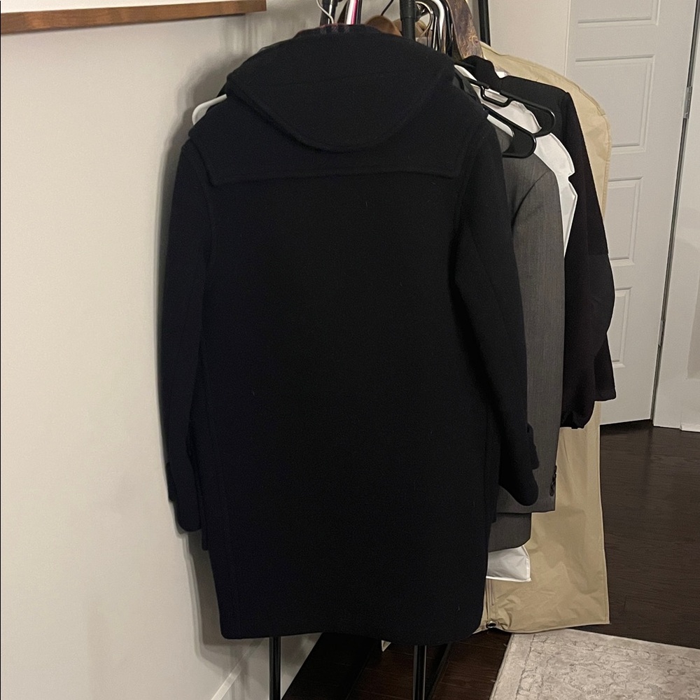 Burberry Navy Toggle Trench Coat - Picture 4 of 8